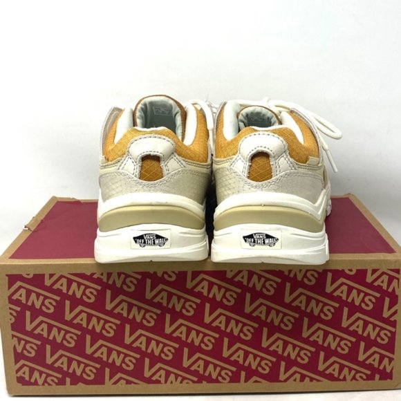 VANS AMZN Trailhead Shoes For Men's Low Top Mesh Suede Cream Hiking VN0A7TO2QC4 - Picture 8 of 11